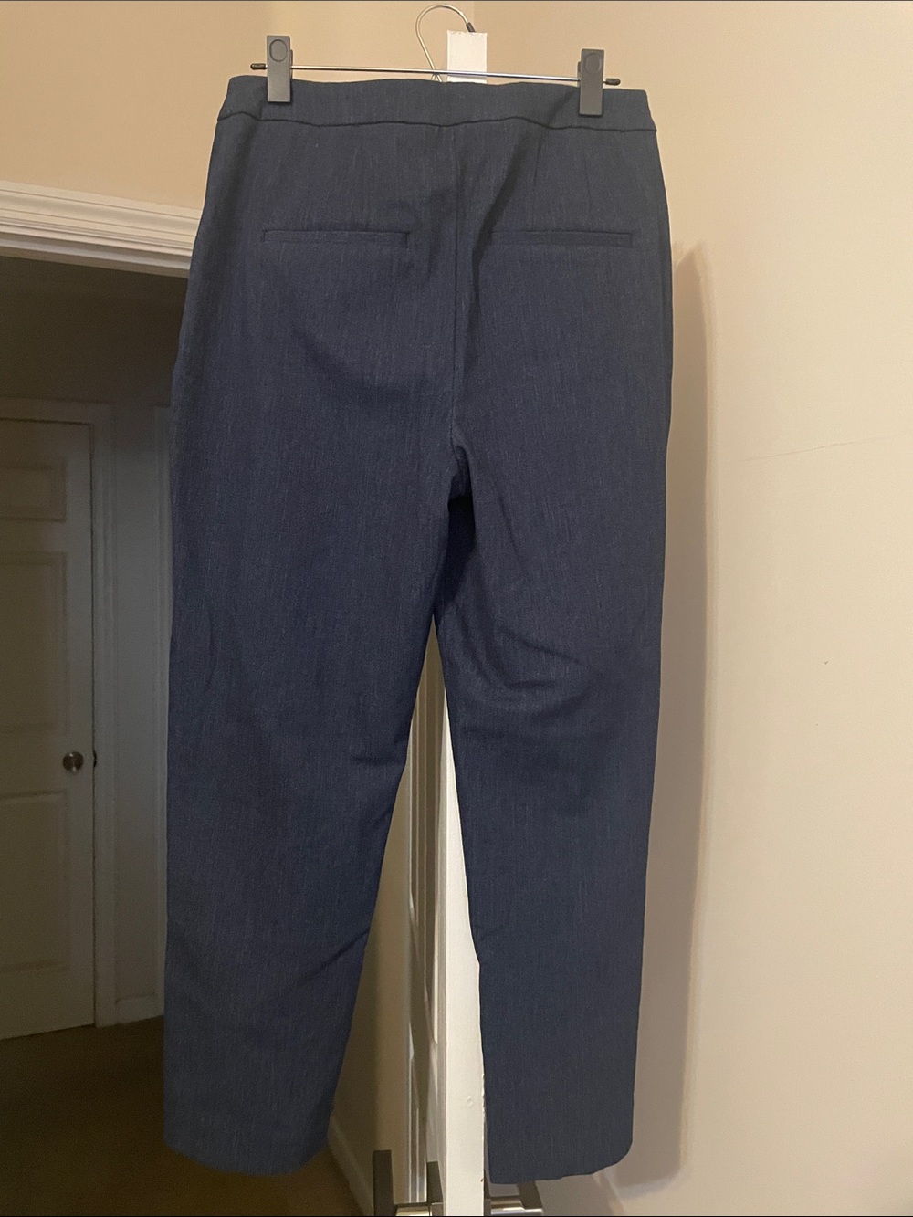 Express Editor Dark Navy Trousers - Picture 3 of 3